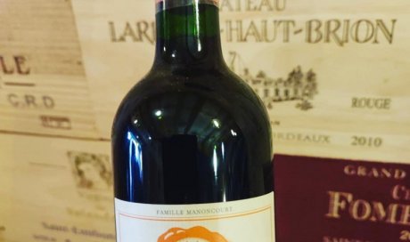 Sélection du sommelier : dans notre cave en ce moment, le Château Petit Figeac