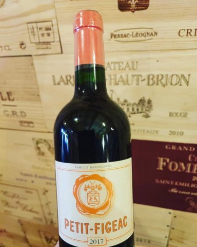 Sélection du sommelier : dans notre cave en ce moment, le Château Petit Figeac